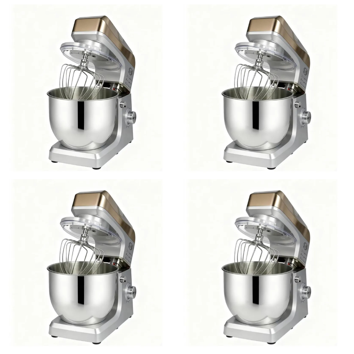 Kitchen Baking Equipment - เครื่องผสมแป้งไฟฟ้า BRENU รุ่นใหม่ 1500 วัตต์ ขนาดเล็ก