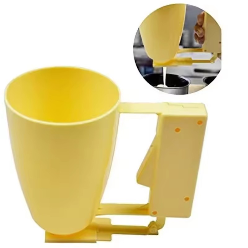 Kitchen Baking Equipment - เครื่องทำโดนัทแบบมือถือ DIY สำหรับครัวเรือน เครื่องจ่ายแป้งทำเนื้อบอล เครื่องทำวาฟเฟิล เครื่องทำโดนัท