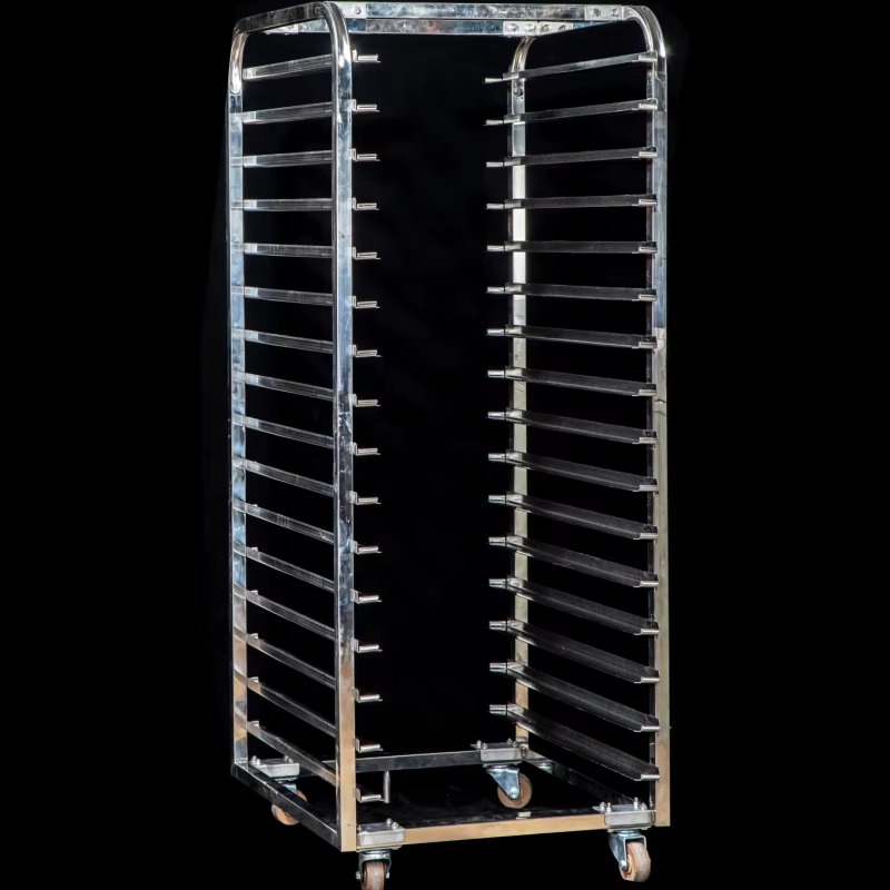 Kitchen Baking Cart - อุปกรณ์ครัว ชั้นวางถาดอบขนม 20 ชั้น ทำจากสแตนเลส รถเข็นวางถาดอบขนม