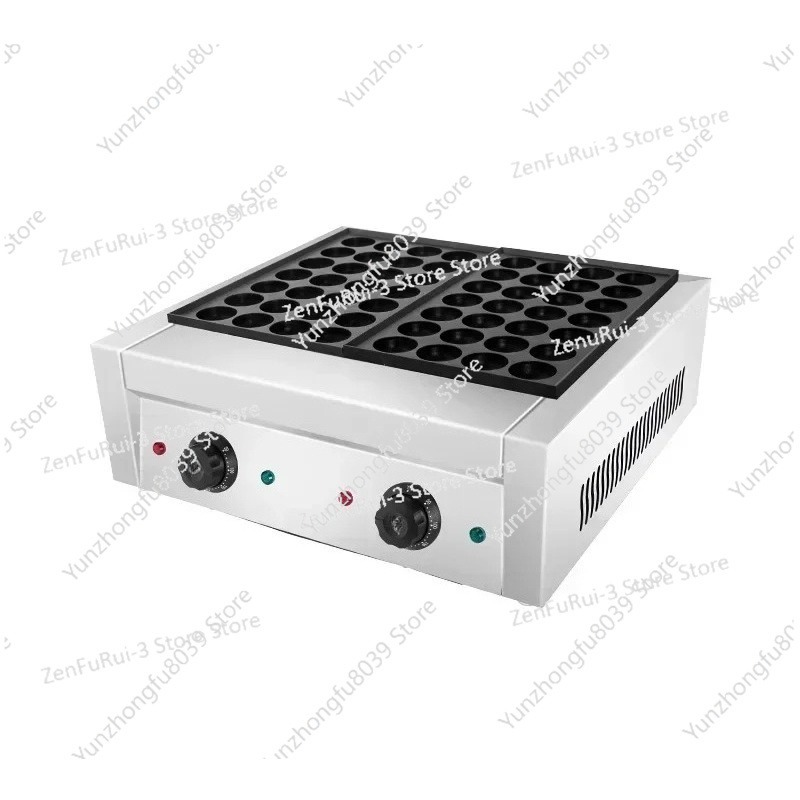 Kitchen Baking Equipment - เครื่องทำวาฟเฟิลไฟฟ้า 56 หลุม เครื่องทำทาโกะยากิ กระทะย่าง อุปกรณ์ทำอาหารระดับมืออาชีพ