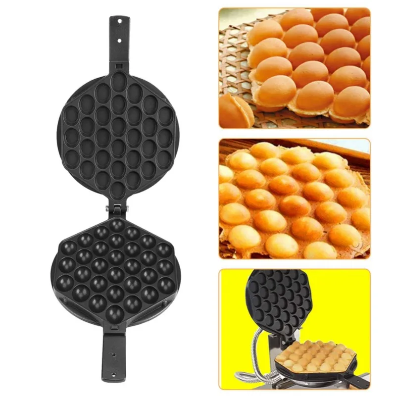 Kitchen Baking Equipment - QQ เครื่องทําพัฟไข่บ้าน LPG แก๊สเครื่องวาฟเฟิลไข่เชิงพาณิชย์-stick เครื่องวาฟเฟิลอุปกรณ์ครัว