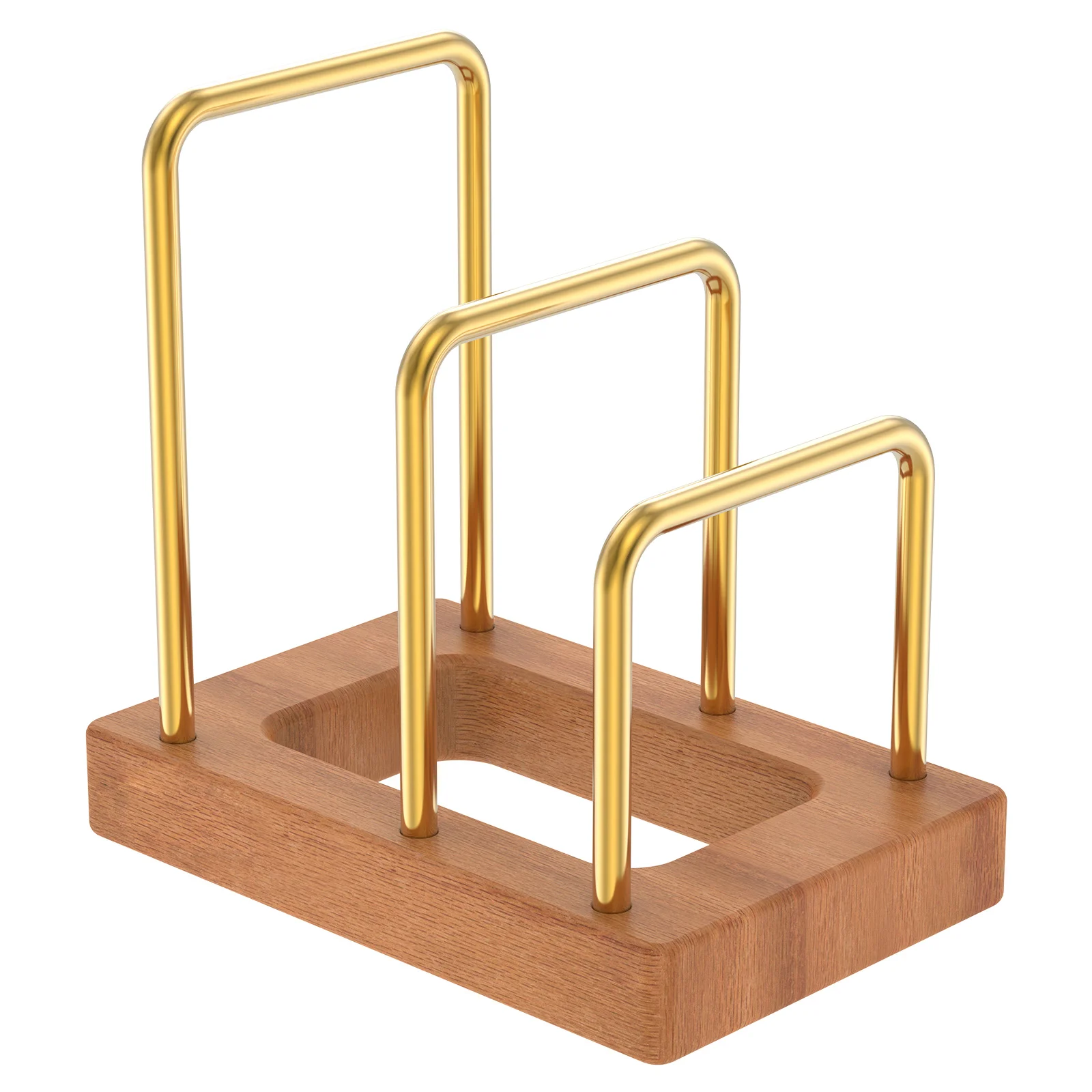 Kitchen Baking Pan Storage - ที่วางฝาหม้อ ที่วางเขียง ฐานไม้ ถาดอบ ที่เก็บเขียง อุปกรณ์จัดเก็บในครัว