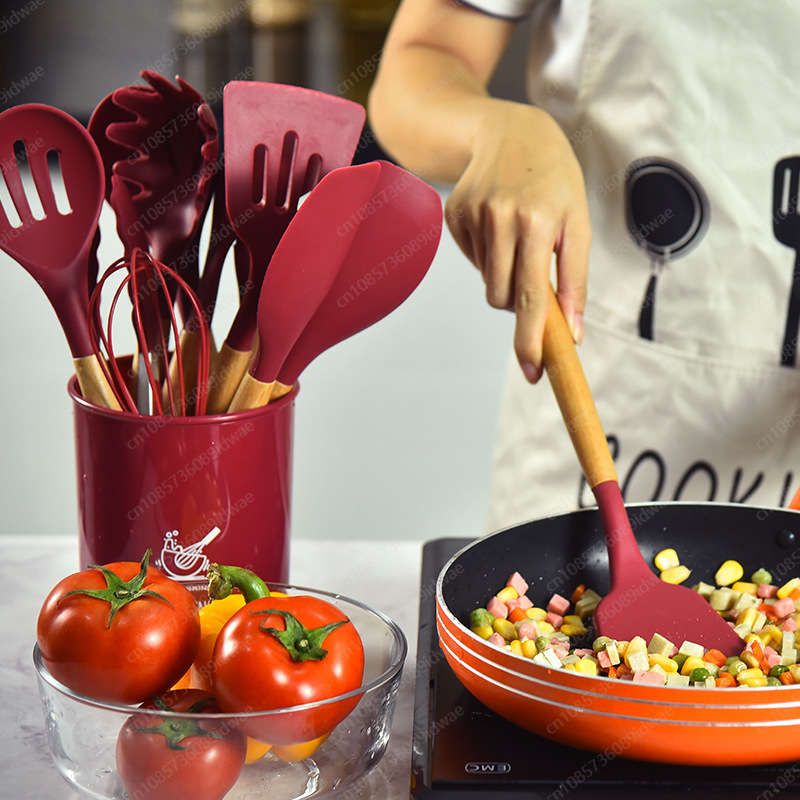 ชุดเครื่องครัวซิลิโคน 12 ชิ้น  - Kitchen Baking Pan Storage บทวิจารณ์และราคา