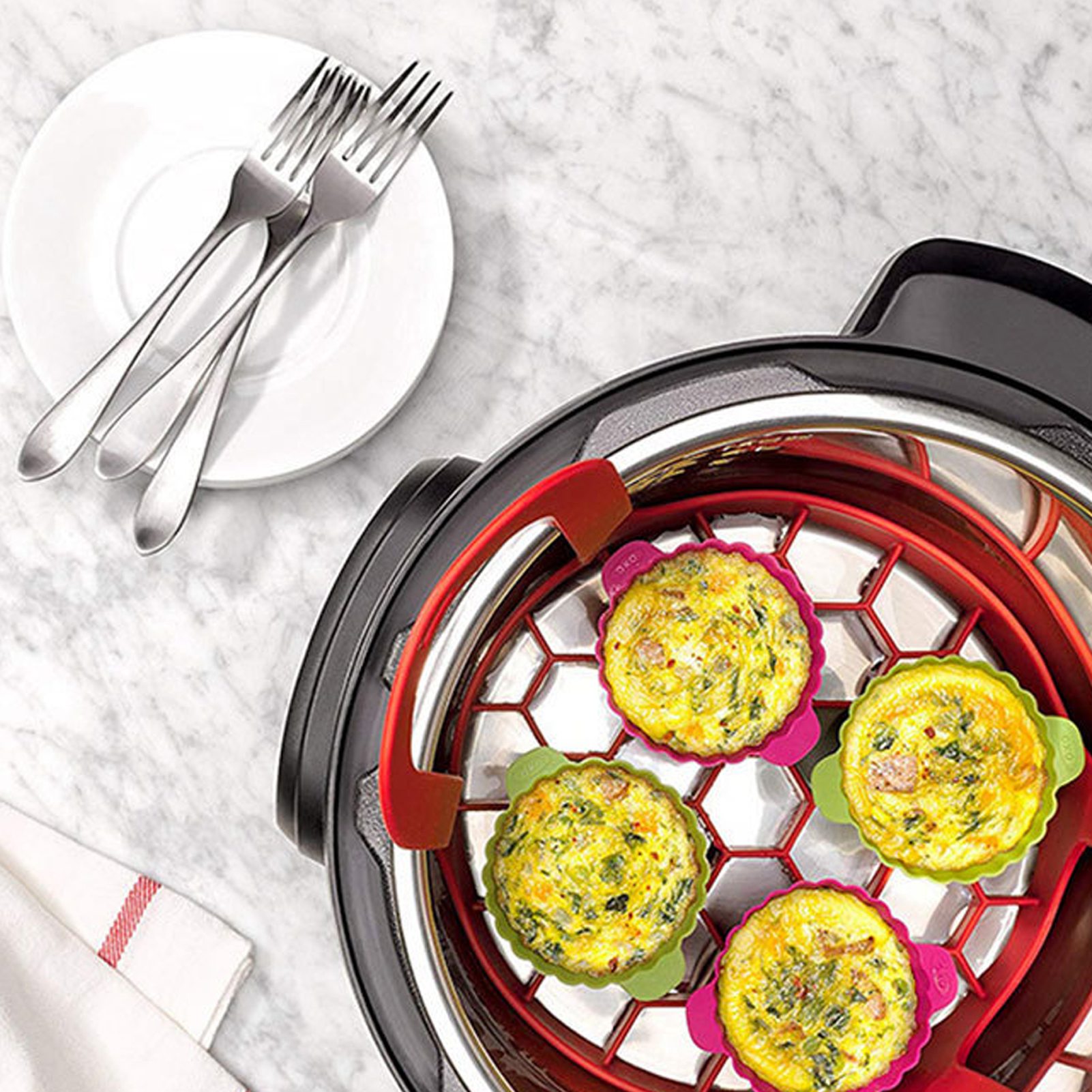 ชุดอุปกรณ์ครัวซิลิโคน 4 ชิ้น ถ - Kitchen Baking Tray Set บทวิจารณ์และราคา
