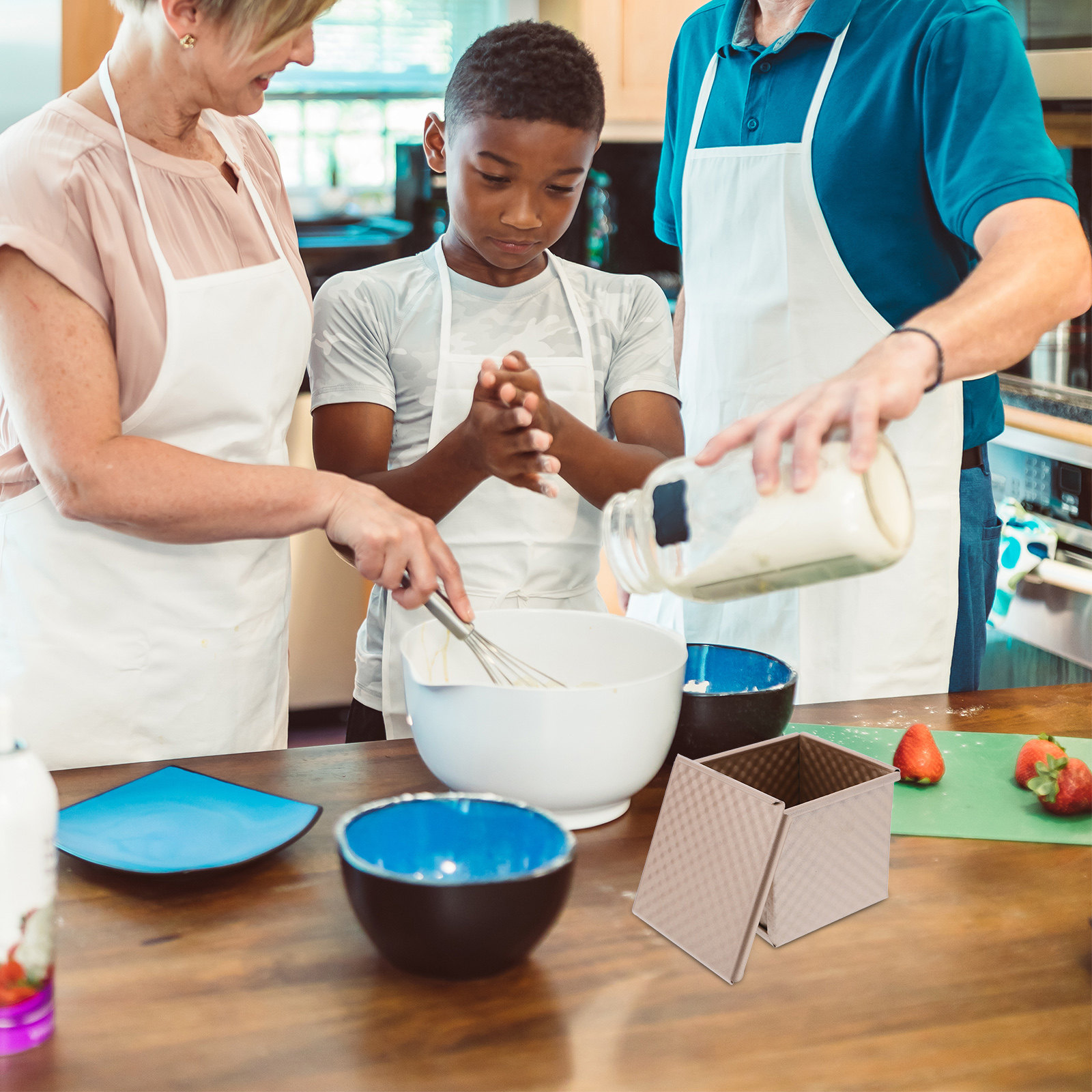 แม่พิมพ์ขนมปังมินิพูลแมนแบบไม่ - Mini Kitchen Baking บทวิจารณ์และราคา