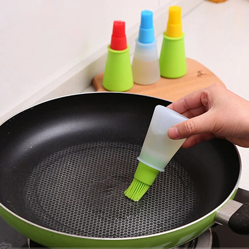 ที่จ่ายน้ำมันซิลิโคนทนความร้อน - Pastry Brush Silicone บทวิจารณ์และราคา