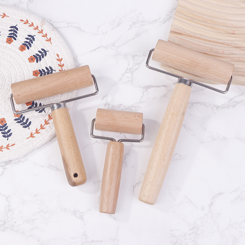 ไม้คลึงแป้งรูปตัว T ขนาดเล็ก 1 - Kitchen Baking Equipment บทวิจารณ์และราคา