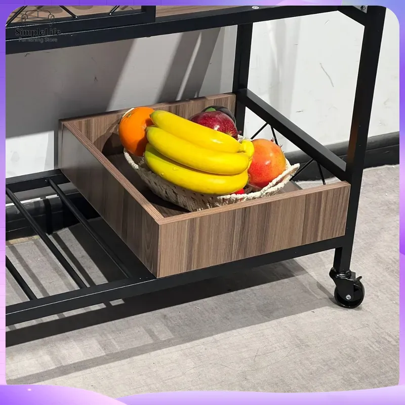 รถเข็นครัวอเนกประสงค์พร้อมชั้น - Kitchen Baking Cart บทวิจารณ์และราคา
