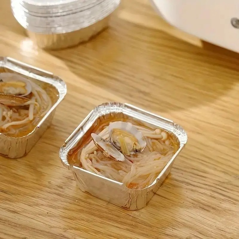 ถาดฟอยล์อลูมิเนียมแบบใช้แล้วทิ - Kitchen Baking Pan Storage บทวิจารณ์และราคา