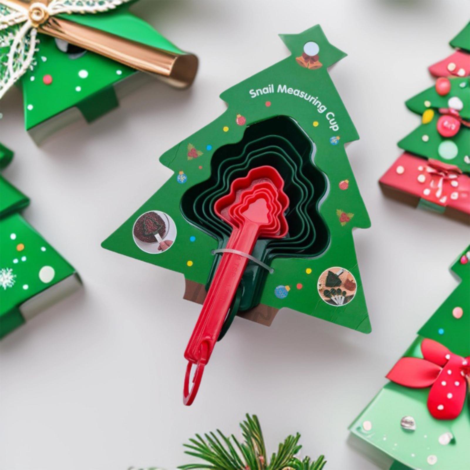 ชุดตวงคริสต์มาส ถ้วยตวงและช้อน - Kitchen Baking Utensils บทวิจารณ์และราคา