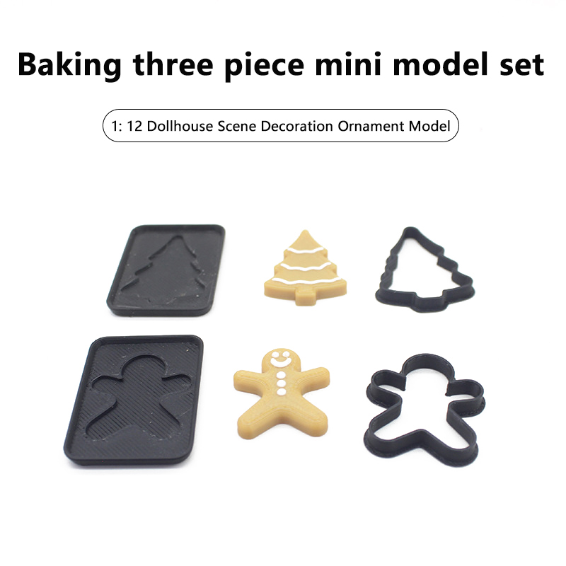 แม่พิมพ์ขนมปังขิงจิ๋ว 3 ชิ้น ร - Mini Kitchen Baking บทวิจารณ์และราคา
