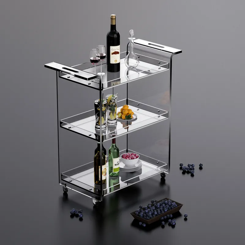 รถเข็นครัว 3 ชั้น รุ่นใหม่ พร้ - Kitchen Baking Cart บทวิจารณ์และราคา