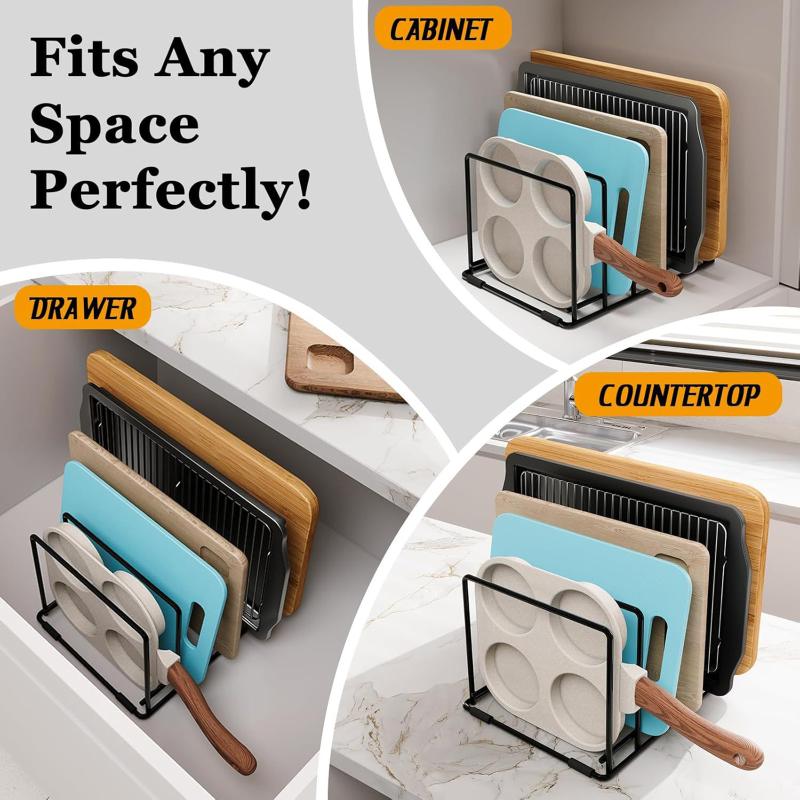 ที่วางถาดอบกันลื่น ที่วางเขียง - Kitchen Baking Pan Storage บทวิจารณ์และราคา