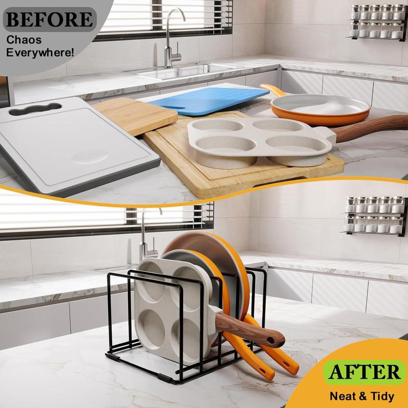 ที่วางถาดอบกันลื่น ที่วางเขียง - Kitchen Baking Pan Storage บทวิจารณ์และราคา