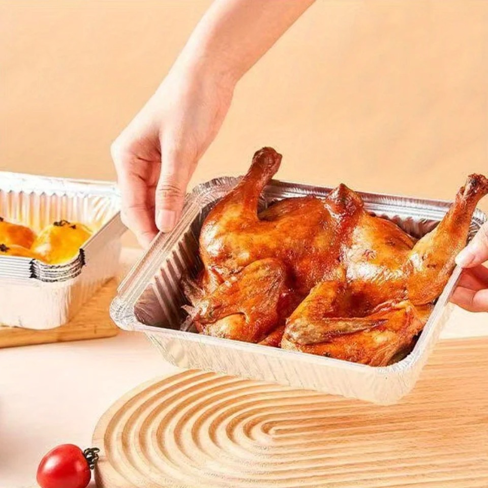 ถาดฟอยล์อะลูมิเนียมแบบใช้แล้วท - Kitchen Baking Pan Storage บทวิจารณ์และราคา