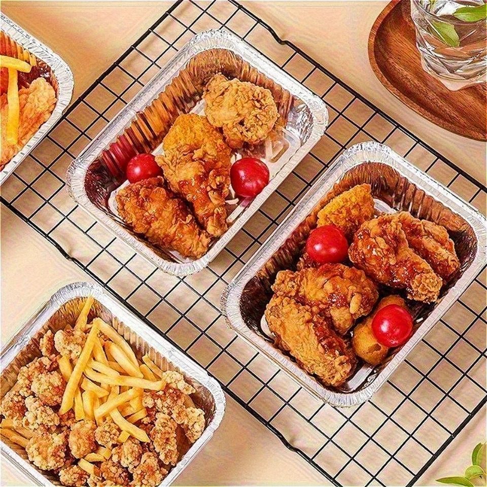 ถาดฟอยล์อะลูมิเนียมแบบใช้แล้วท - Kitchen Baking Pan Storage บทวิจารณ์และราคา
