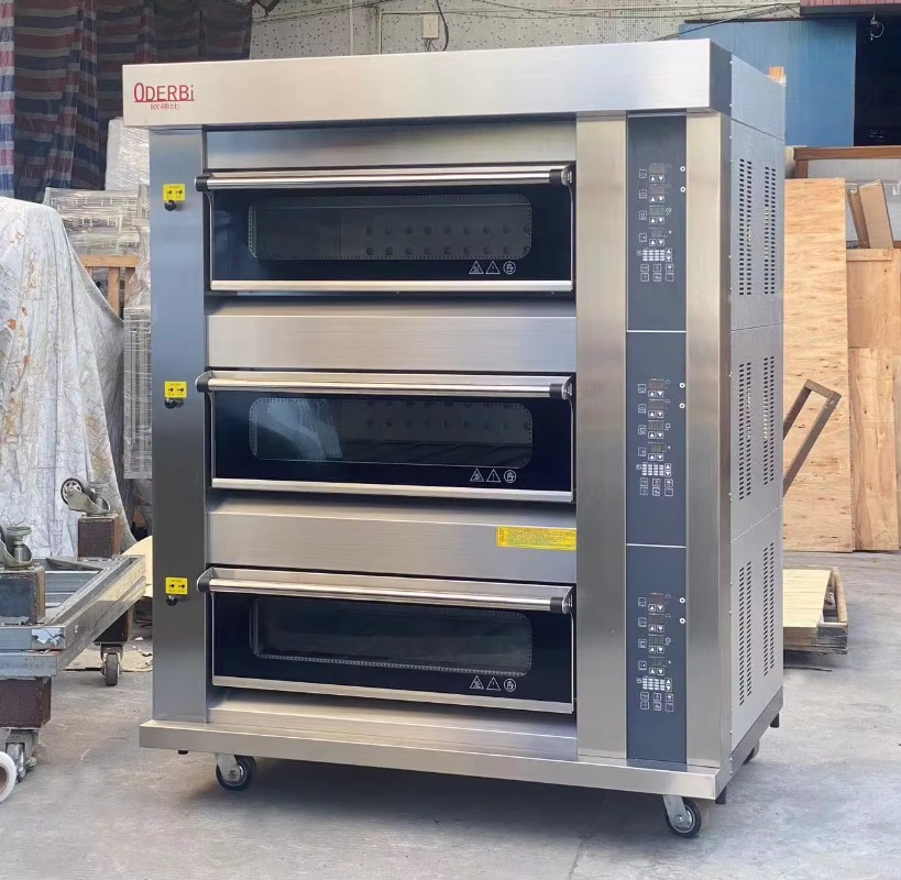 เตาอบแก๊สแบบกำหนดเอง 3 ชั้น 6  - Kitchen Baking Equipment บทวิจารณ์และราคา