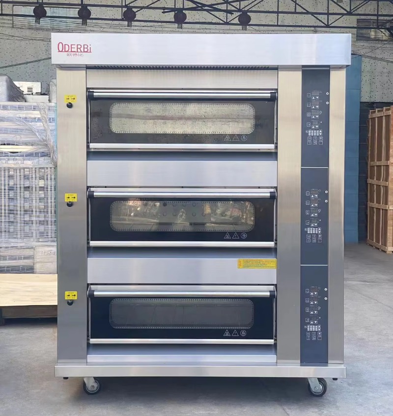 เตาอบแก๊สแบบกำหนดเอง 3 ชั้น 6  - Kitchen Baking Equipment บทวิจารณ์และราคา