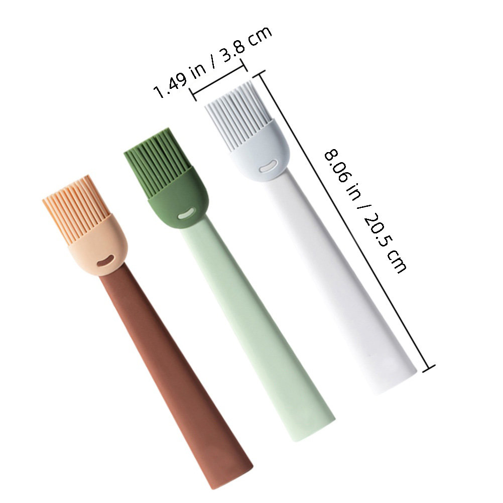 แปรงซิลิโคนทนทานสูง 3 ชิ้น สำห - Pastry Brush Silicone บทวิจารณ์และราคา