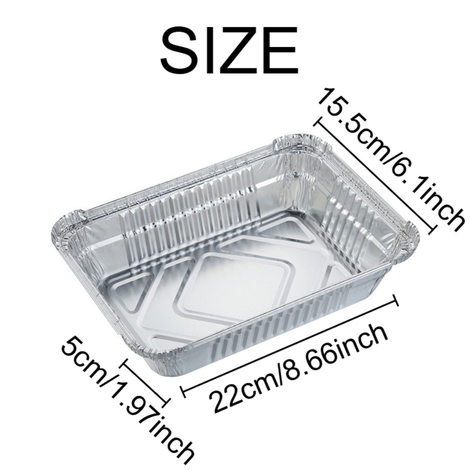 ถาดฟอยล์อะลูมิเนียมแบบใช้แล้วท - Kitchen Baking Pan Storage บทวิจารณ์และราคา