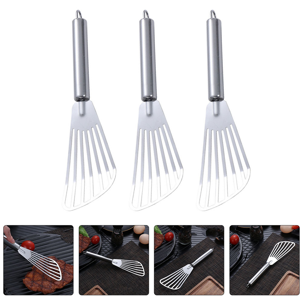 ตะหลิวสแตนเลส 3 ชิ้น สำหรับสเต - Kitchen Baking Utensils บทวิจารณ์และราคา