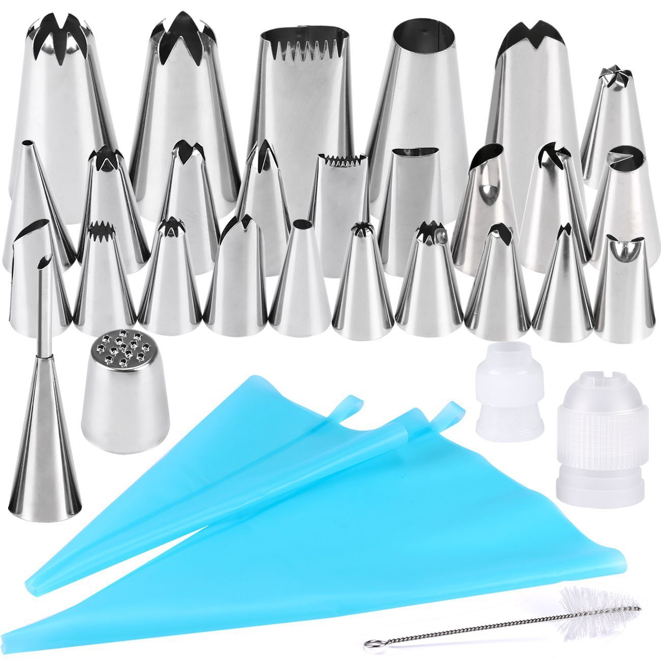 หัวฉีดตกแต่งเค้ก อุปกรณ์ทำขนม  - Kitchen Baking Equipment บทวิจารณ์และราคา
