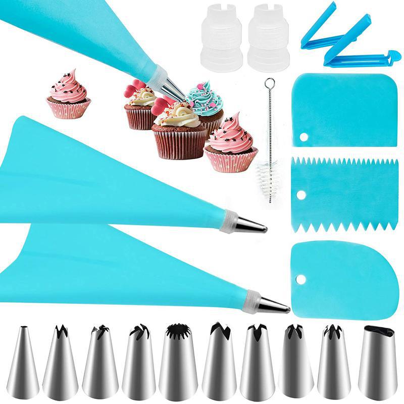 หัวฉีดตกแต่งเค้ก อุปกรณ์ทำขนม  - Kitchen Baking Equipment บทวิจารณ์และราคา