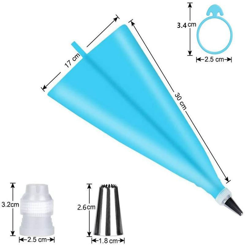 หัวฉีดตกแต่งเค้ก อุปกรณ์ทำขนม  - Kitchen Baking Equipment บทวิจารณ์และราคา